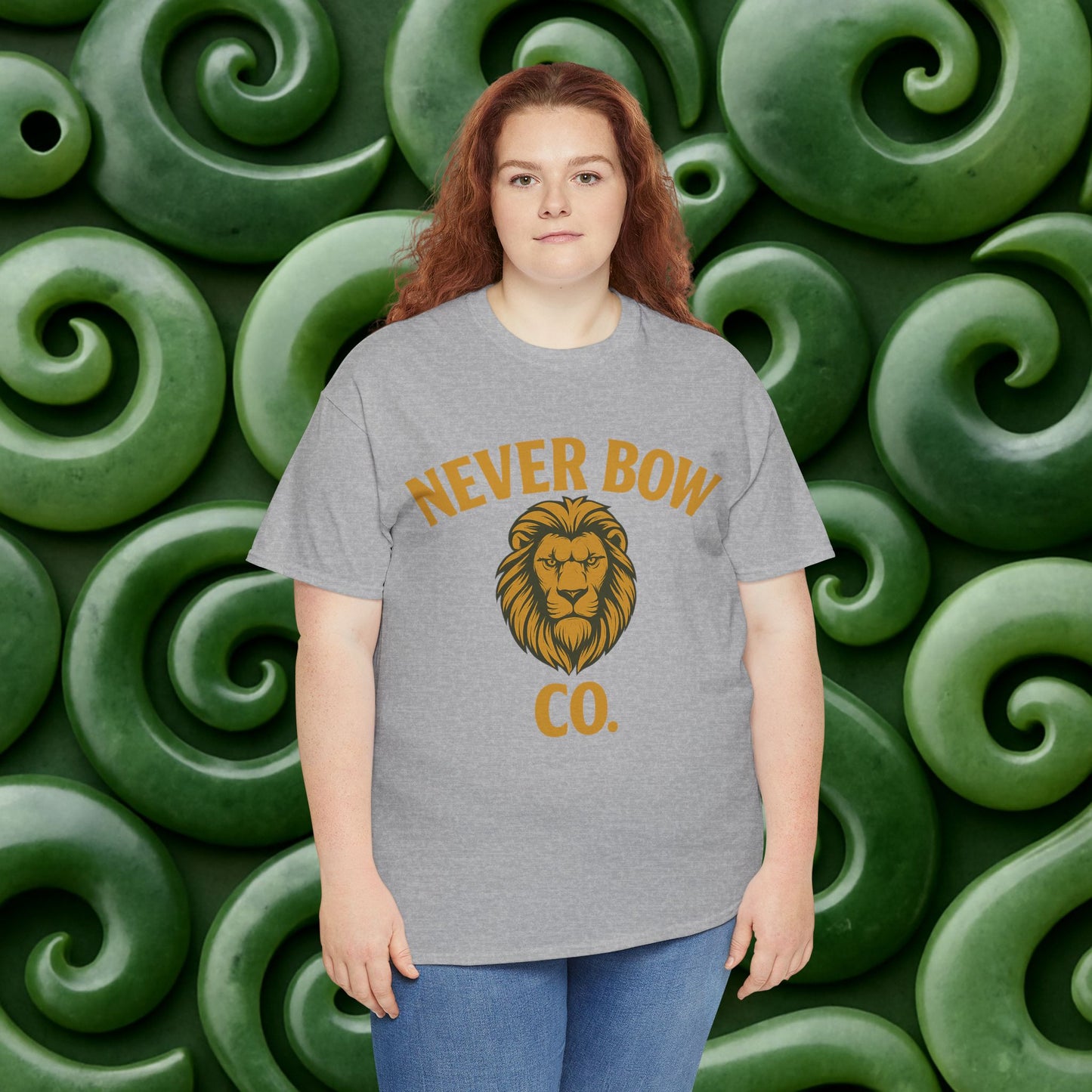 Never Bow Co. Heavy Tee – Murderers Beach | Built for warriors who rise from chaos, this premium cotton armour speaks truth and grit. Every stitch defies silence, every wear declares strength.