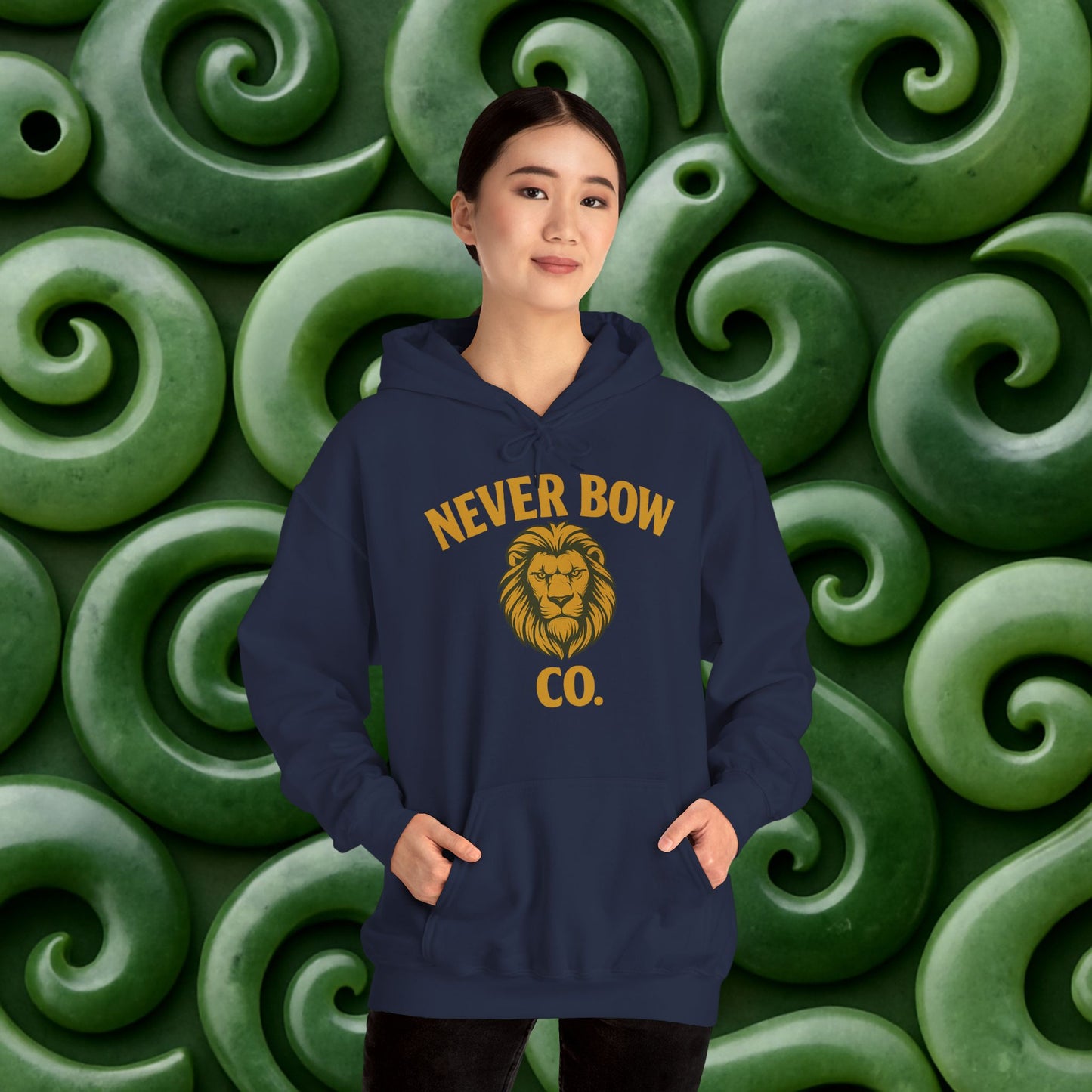 Never Bow Co “Love Is My Religion” Lion Crown Hoodie — Streetwear for Warriors Who Refuse to Break, Built for Comfort, Strength, and Soul, Carry Truth Fiercely, Love Boldly, and Never Bow Against the System.