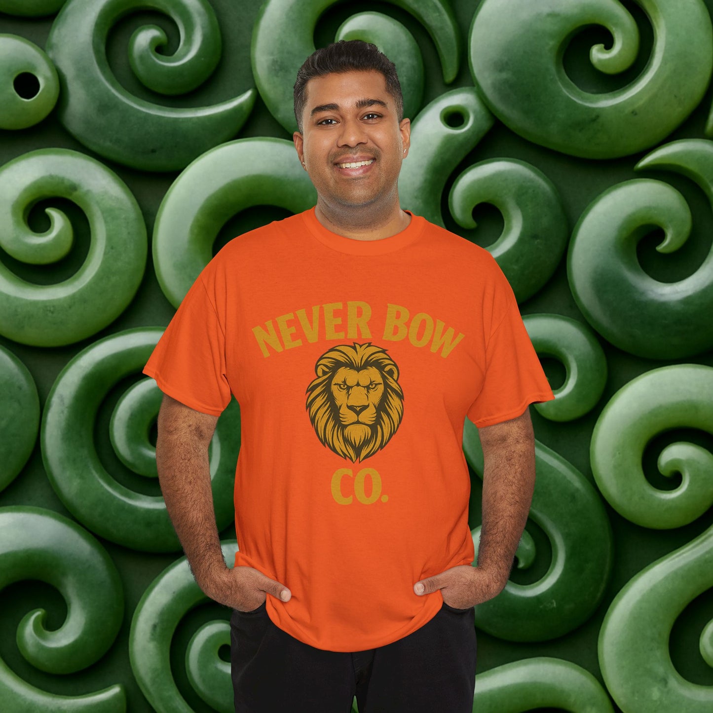 Never Bow Co. Heavy Tee – Murderers Beach | Built for warriors who rise from chaos, this premium cotton armour speaks truth and grit. Every stitch defies silence, every wear declares strength.