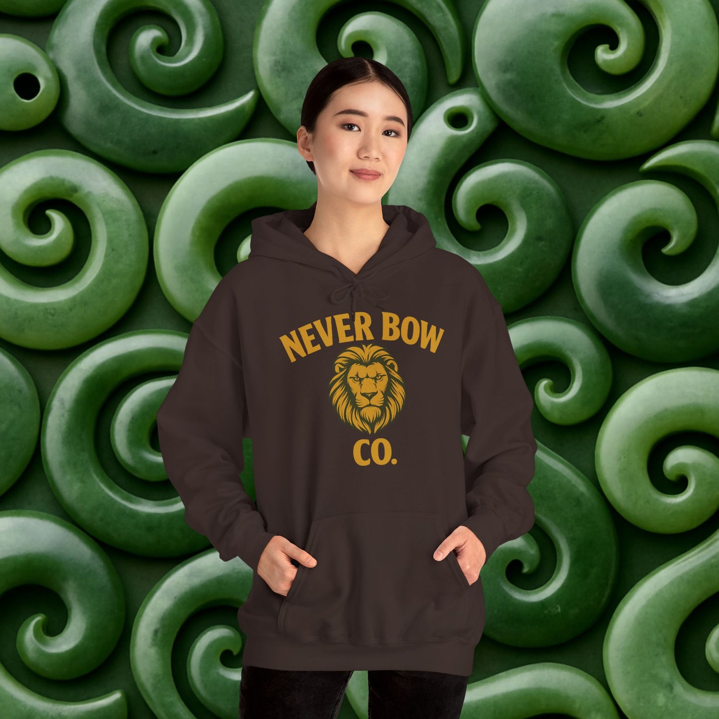 Never Bow Co “Love Is My Religion” Lion Crown Hoodie — Streetwear for Warriors Who Refuse to Break, Built for Comfort, Strength, and Soul, Carry Truth Fiercely, Love Boldly, and Never Bow Against the System.