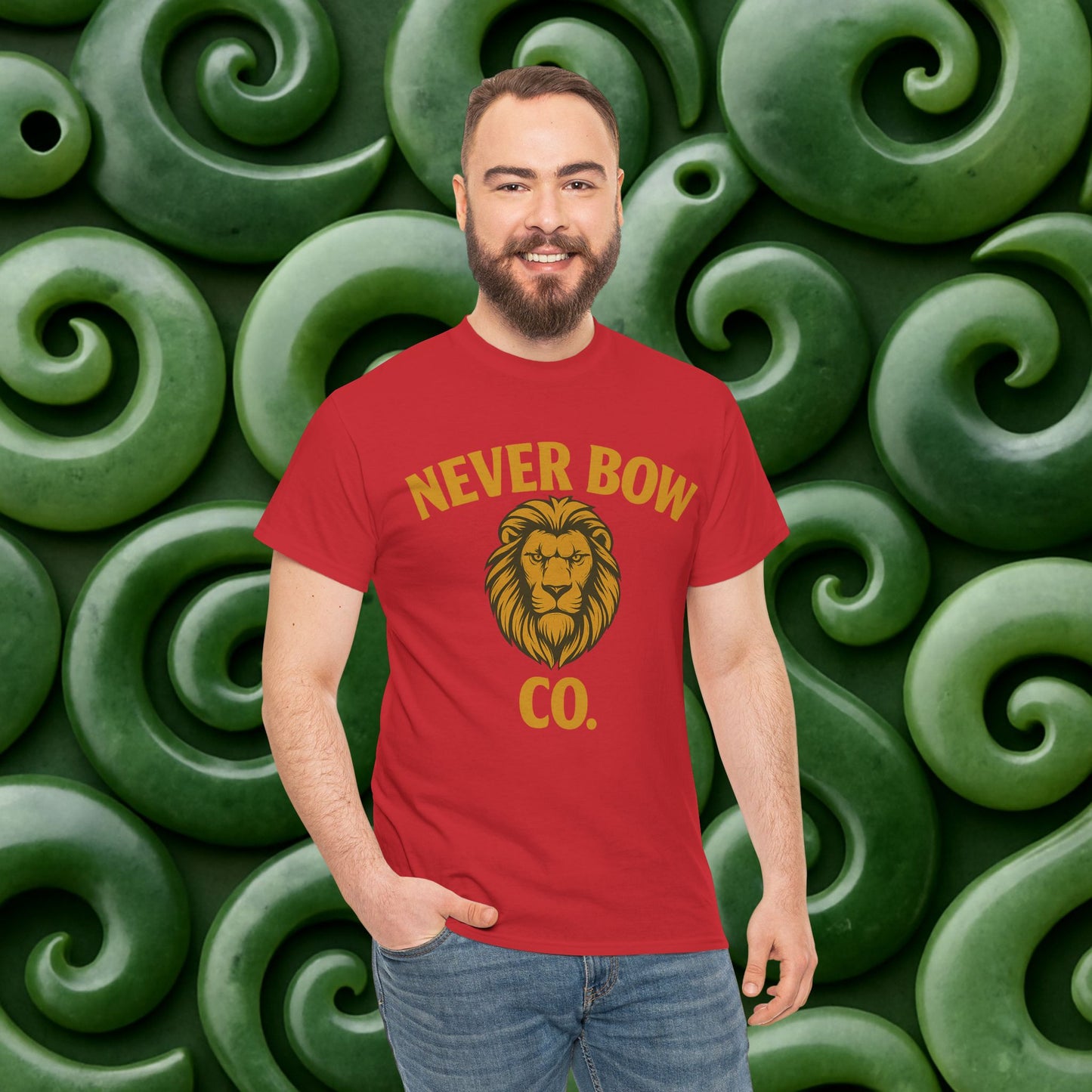 Never Bow Co. Heavy Tee – Murderers Beach | Built for warriors who rise from chaos, this premium cotton armour speaks truth and grit. Every stitch defies silence, every wear declares strength.