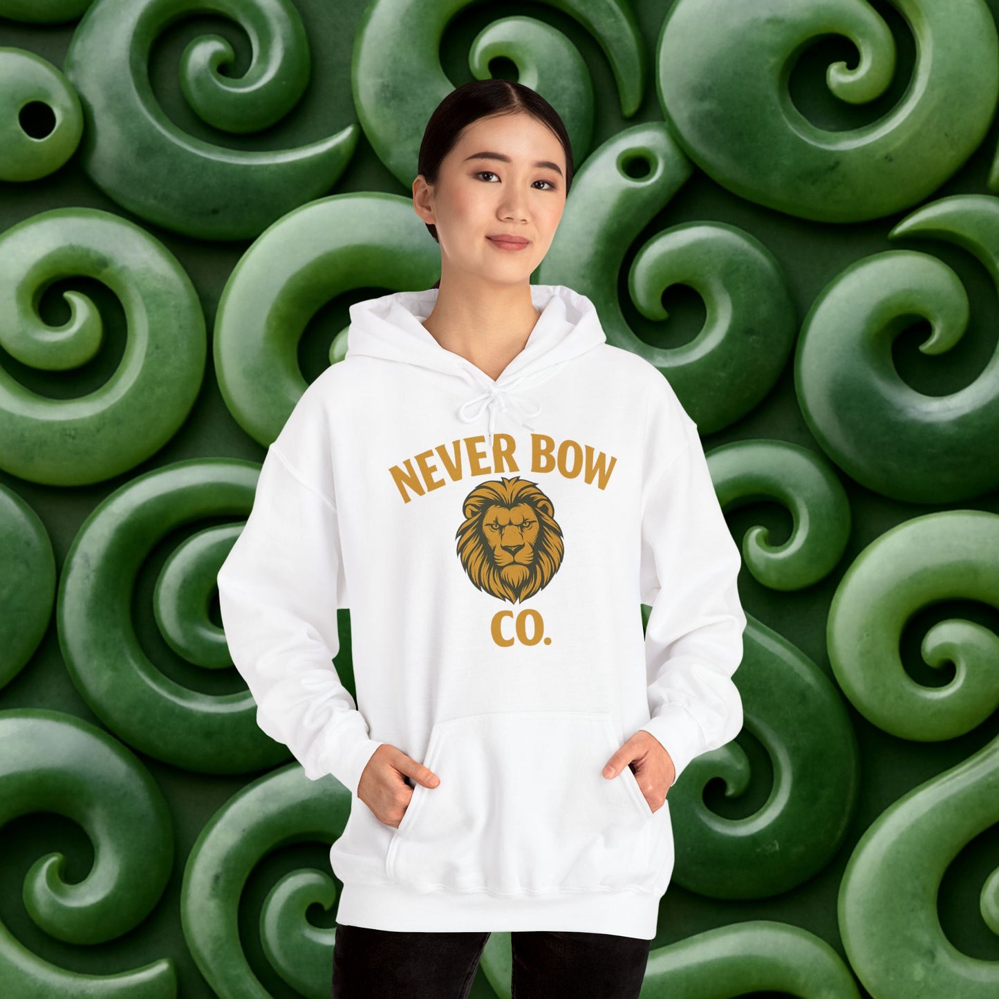 Never Bow Co “Love Is My Religion” Lion Crown Hoodie — Streetwear for Warriors Who Refuse to Break, Built for Comfort, Strength, and Soul, Carry Truth Fiercely, Love Boldly, and Never Bow Against the System.