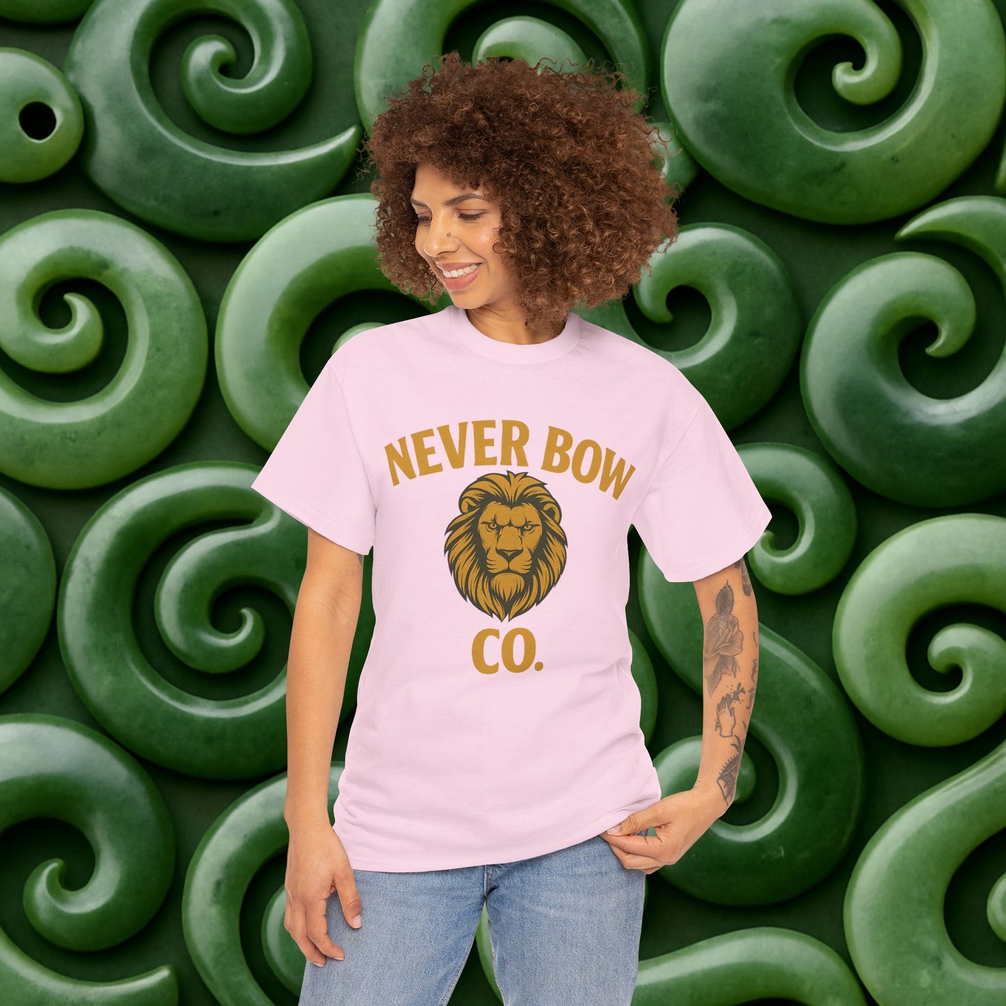 Never Bow Co. Heavy Tee – Murderers Beach | Built for warriors who rise from chaos, this premium cotton armour speaks truth and grit. Every stitch defies silence, every wear declares strength.