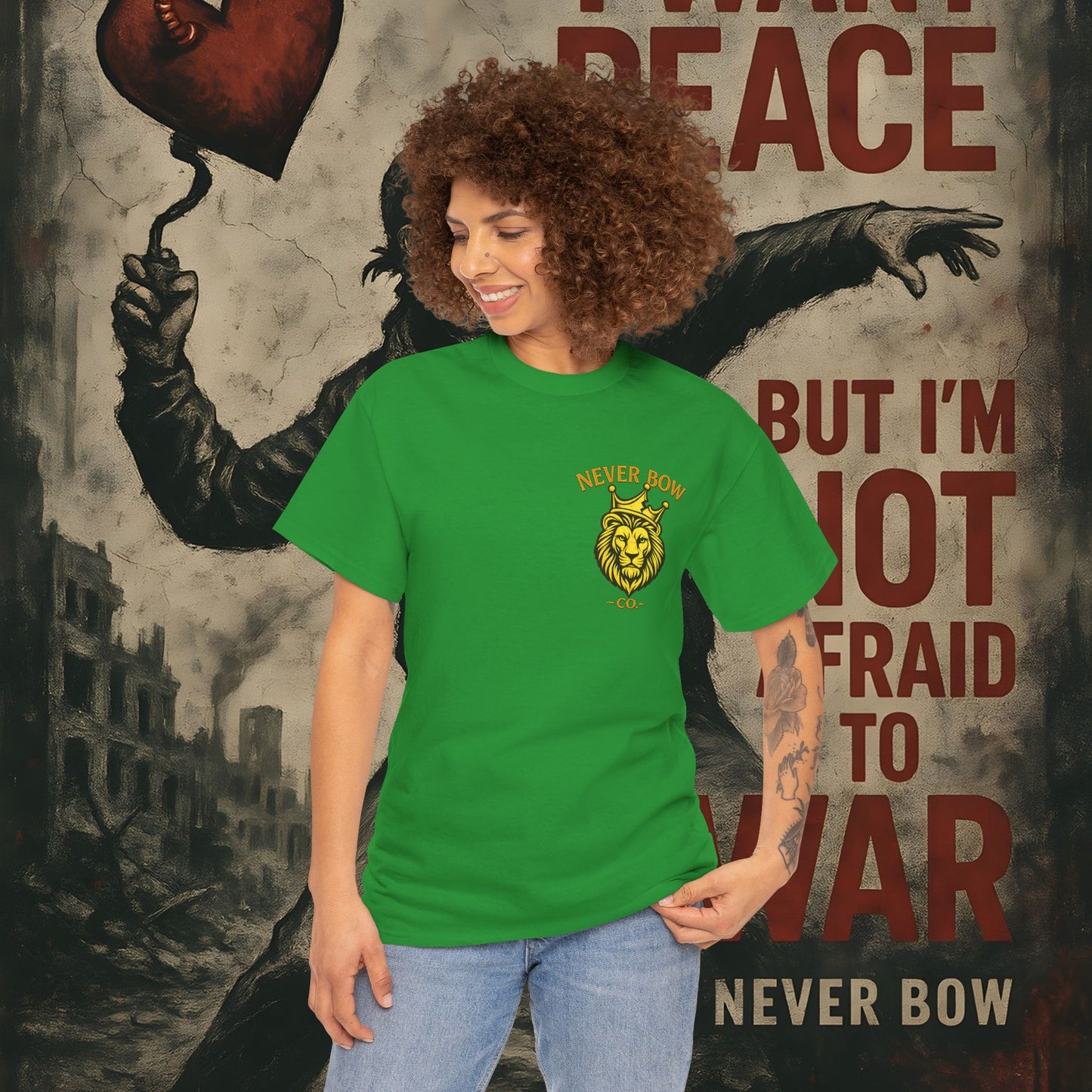 Never Bow Co “You Broke Nuremberg Code” Graphic Tee — Fearless Statement Shirt for Rebels, Truth-Seekers, and Warriors Who Refuse to Be Silenced, Built to Ignite Courage, Spark Conversation, and Stand...
