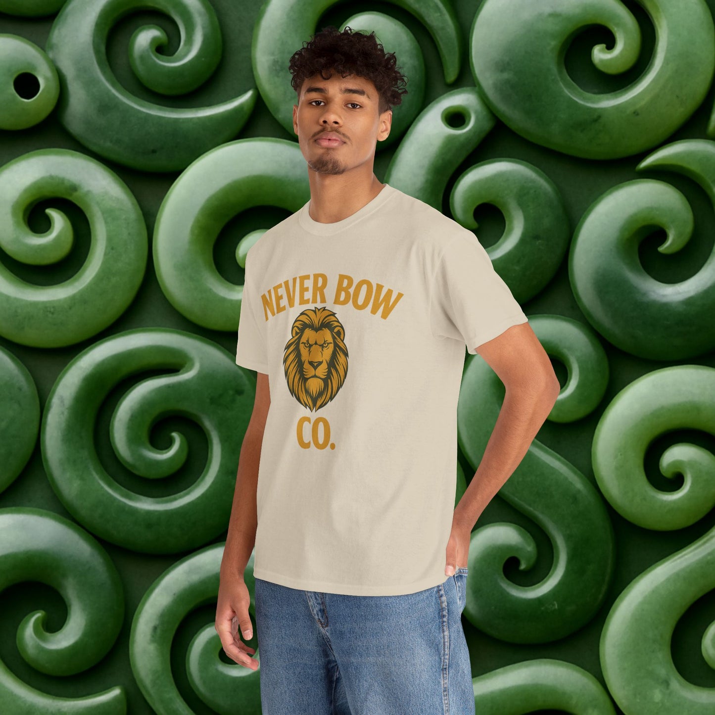 Never Bow Co. Heavy Tee – Murderers Beach | Built for warriors who rise from chaos, this premium cotton armour speaks truth and grit. Every stitch defies silence, every wear declares strength.