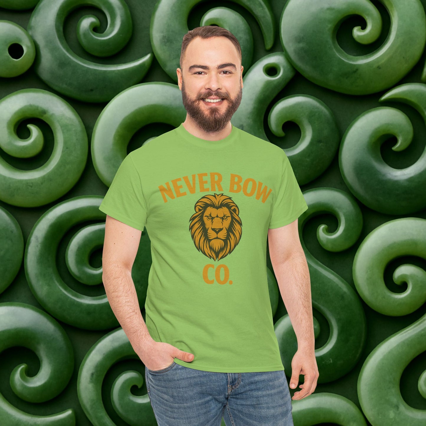 Never Bow Co. Heavy Tee – Murderers Beach | Built for warriors who rise from chaos, this premium cotton armour speaks truth and grit. Every stitch defies silence, every wear declares strength.