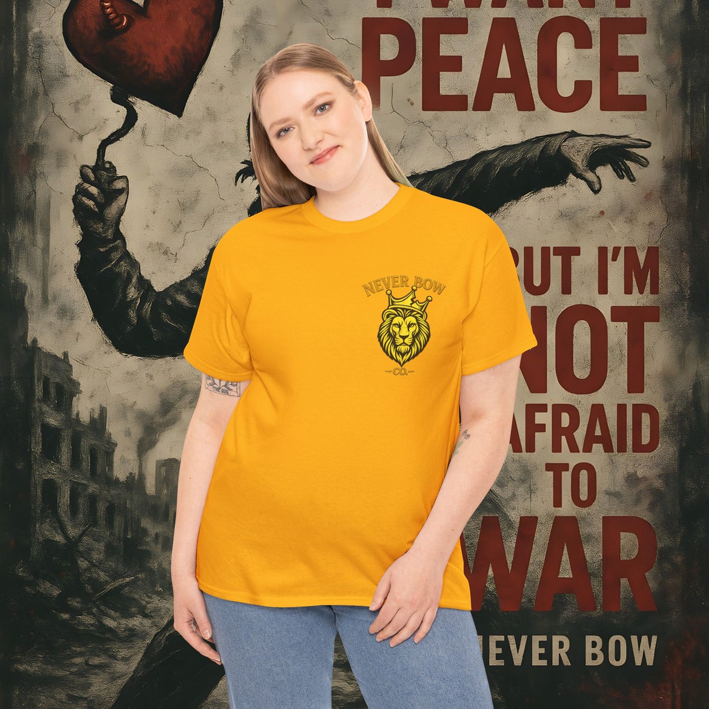 Never Bow Co “You Broke Nuremberg Code” Graphic Tee — Fearless Statement Shirt for Rebels, Truth-Seekers, and Warriors Who Refuse to Be Silenced, Built to Ignite Courage, Spark Conversation, and Stand...