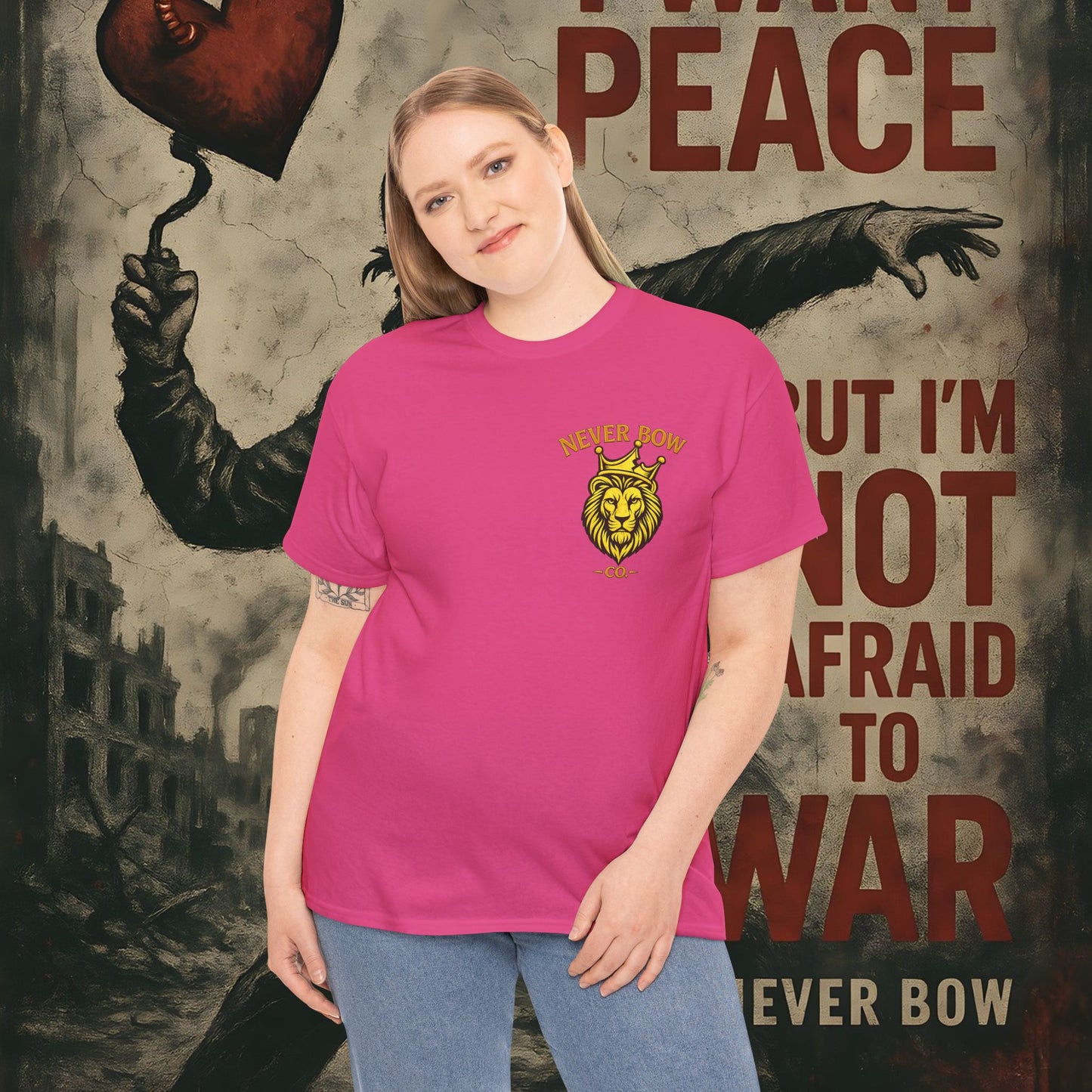 Never Bow Co “You Broke Nuremberg Code” Graphic Tee — Fearless Statement Shirt for Rebels, Truth-Seekers, and Warriors Who Refuse to Be Silenced, Built to Ignite Courage, Spark Conversation, and Stand...