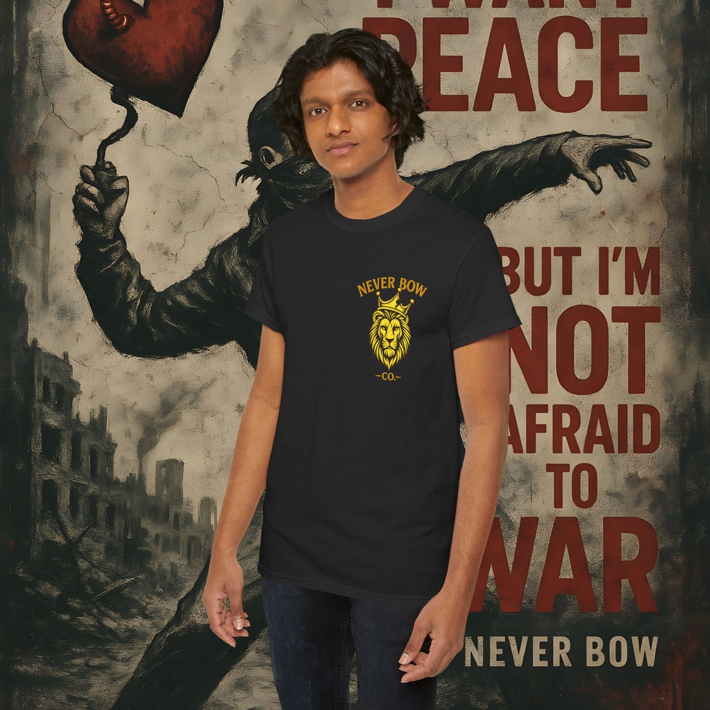 Never Bow Co “You Broke Nuremberg Code” Graphic Tee — Fearless Statement Shirt for Rebels, Truth-Seekers, and Warriors Who Refuse to Be Silenced, Built to Ignite Courage, Spark Conversation, and Stand...