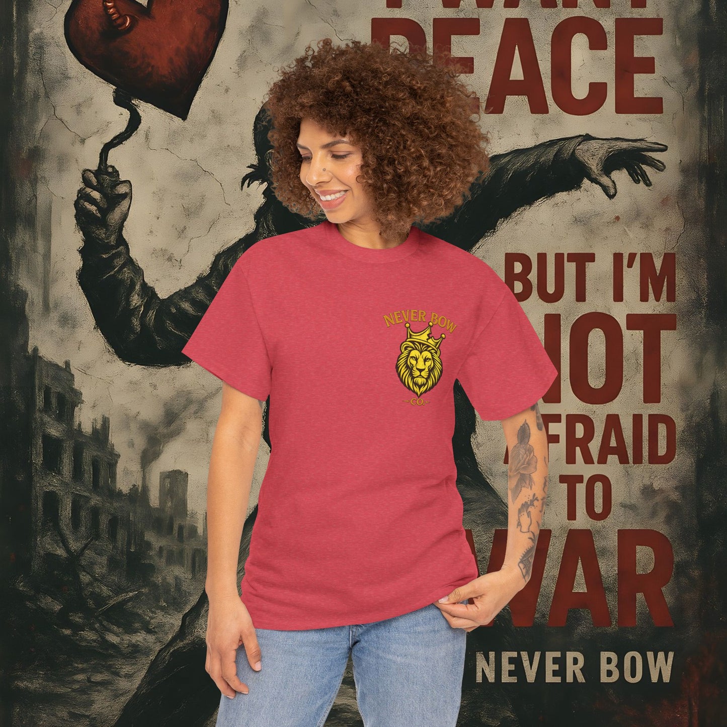 Never Bow Co “You Broke Nuremberg Code” Graphic Tee — Fearless Statement Shirt for Rebels, Truth-Seekers, and Warriors Who Refuse to Be Silenced, Built to Ignite Courage, Spark Conversation, and Stand...