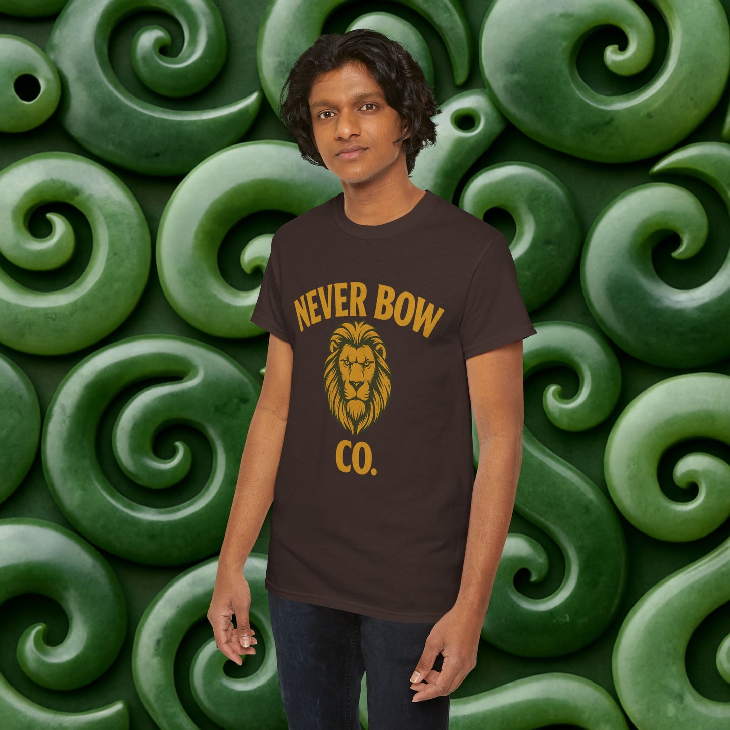 Never Bow Co. Heavy Tee – Murderers Beach | Built for warriors who rise from chaos, this premium cotton armour speaks truth and grit. Every stitch defies silence, every wear declares strength.