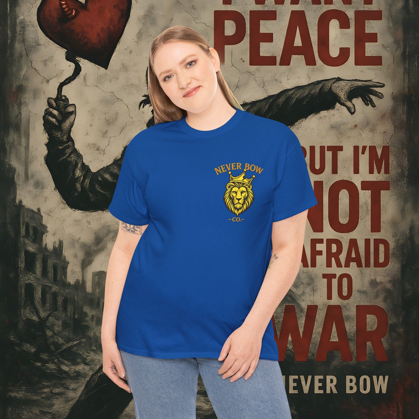 Never Bow Co “You Broke Nuremberg Code” Graphic Tee — Fearless Statement Shirt for Rebels, Truth-Seekers, and Warriors Who Refuse to Be Silenced, Built to Ignite Courage, Spark Conversation, and Stand...
