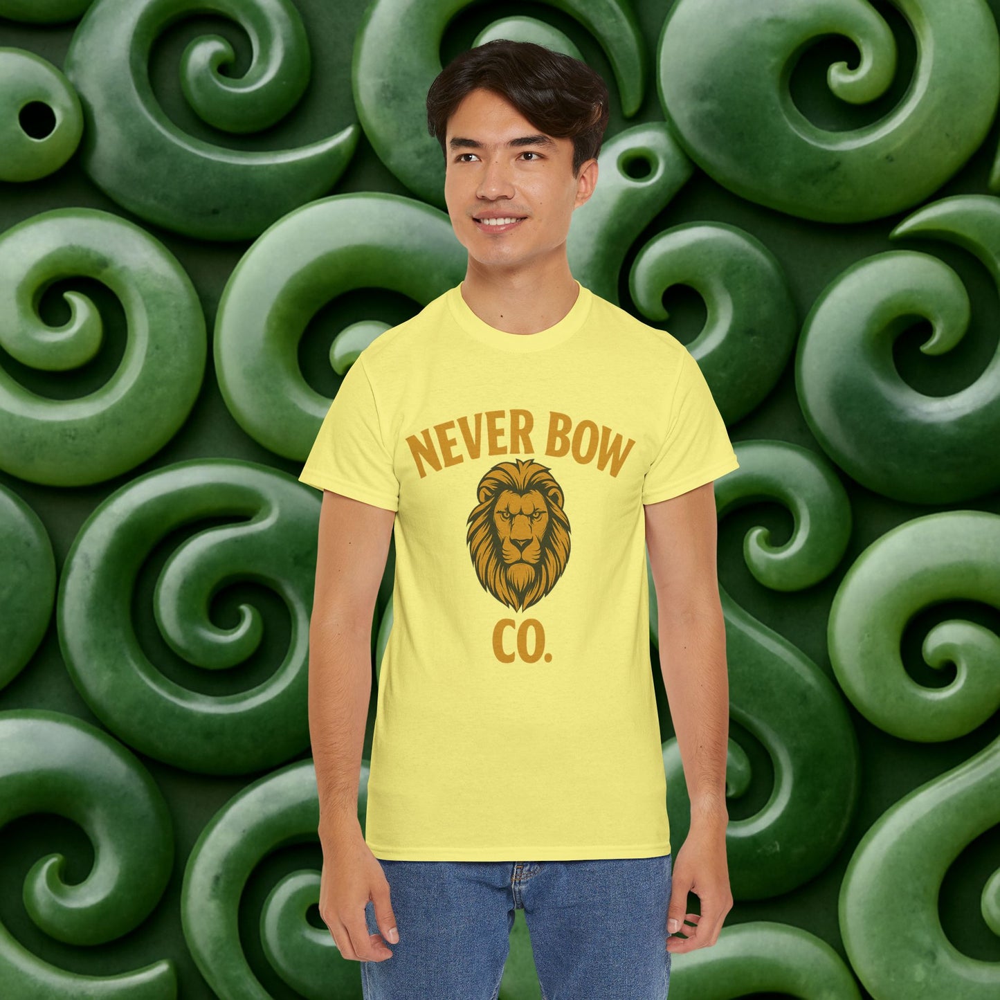 Never Bow Co. Heavy Tee – Murderers Beach | Built for warriors who rise from chaos, this premium cotton armour speaks truth and grit. Every stitch defies silence, every wear declares strength.