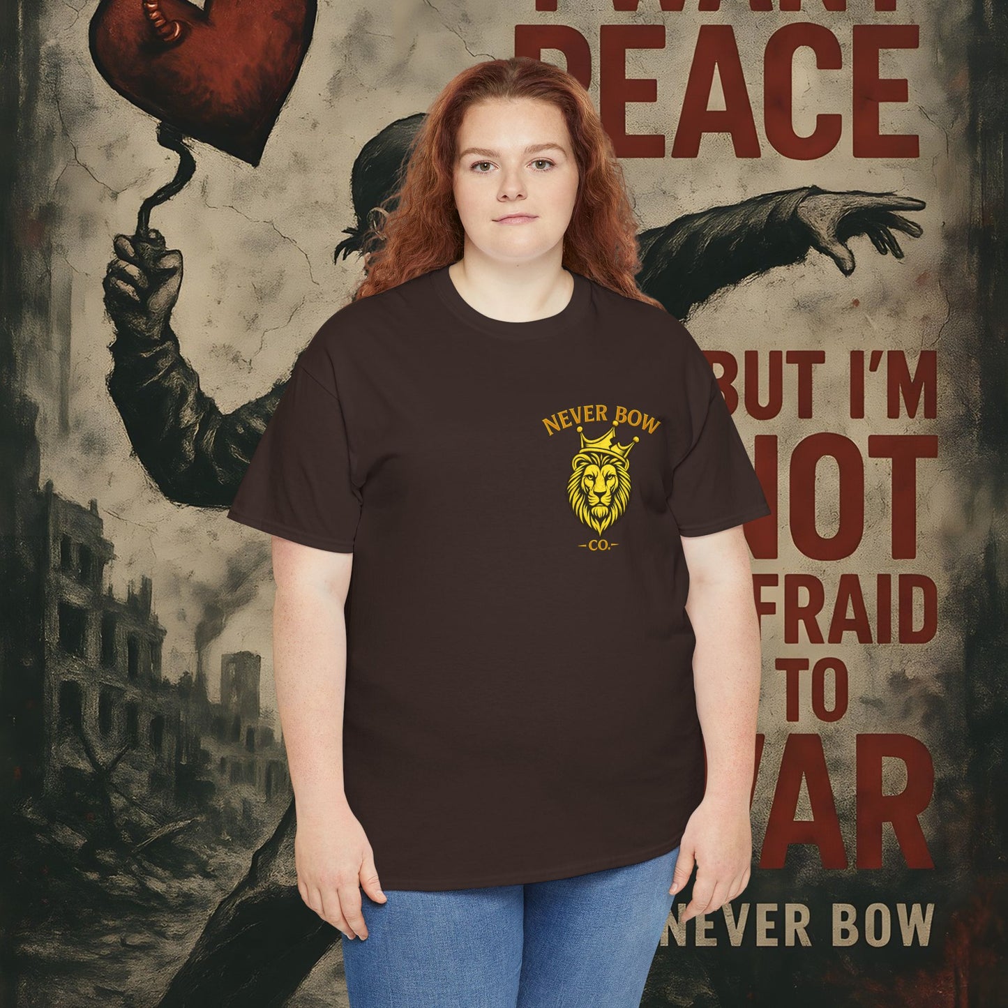 Never Bow Co “You Broke Nuremberg Code” Graphic Tee — Fearless Statement Shirt for Rebels, Truth-Seekers, and Warriors Who Refuse to Be Silenced, Built to Ignite Courage, Spark Conversation, and Stand...
