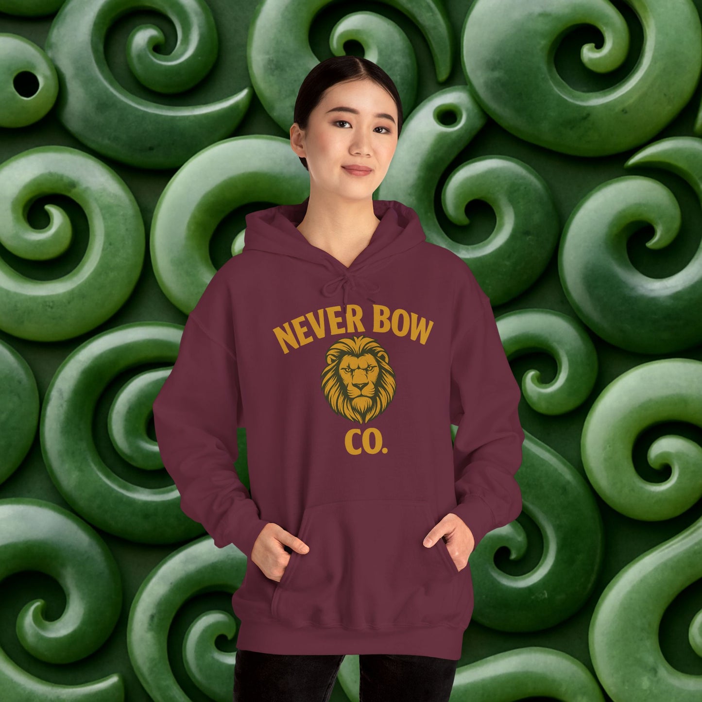 Never Bow Co “Love Is My Religion” Lion Crown Hoodie — Streetwear for Warriors Who Refuse to Break, Built for Comfort, Strength, and Soul, Carry Truth Fiercely, Love Boldly, and Never Bow Against the System.